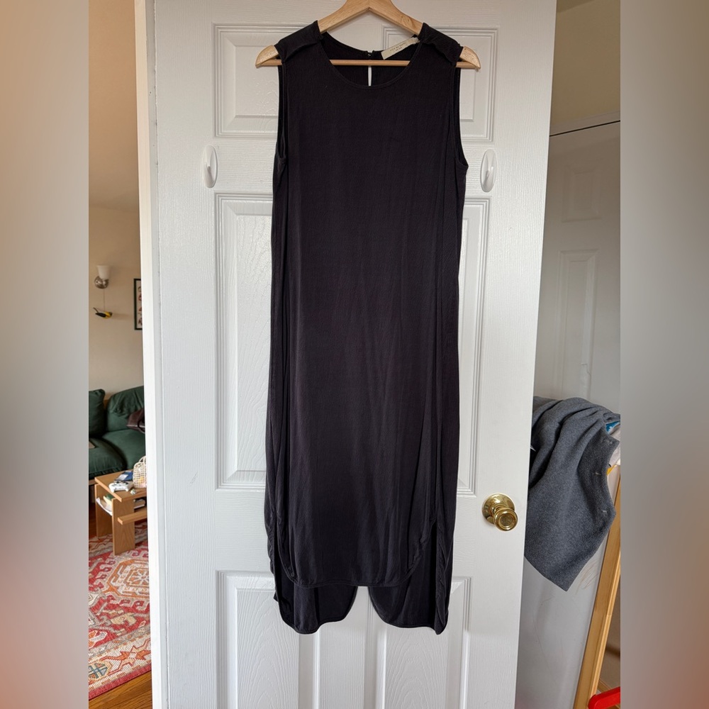 7115 Szeki Navy/Charcoal Tank Dress